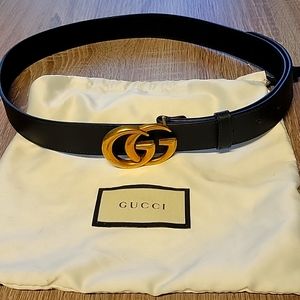 Black Gucci Belt, Size 95×38